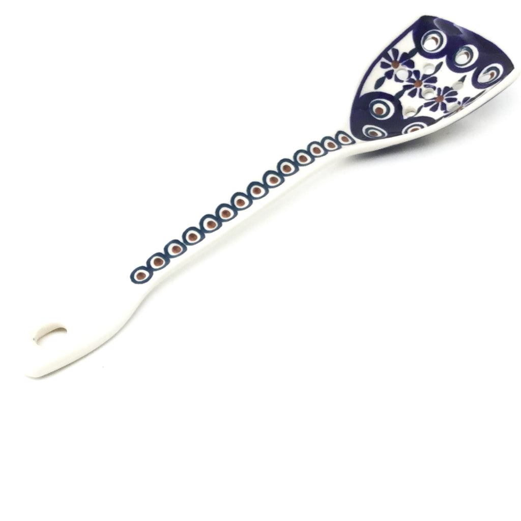 Colander Spoon 12" in Peacock