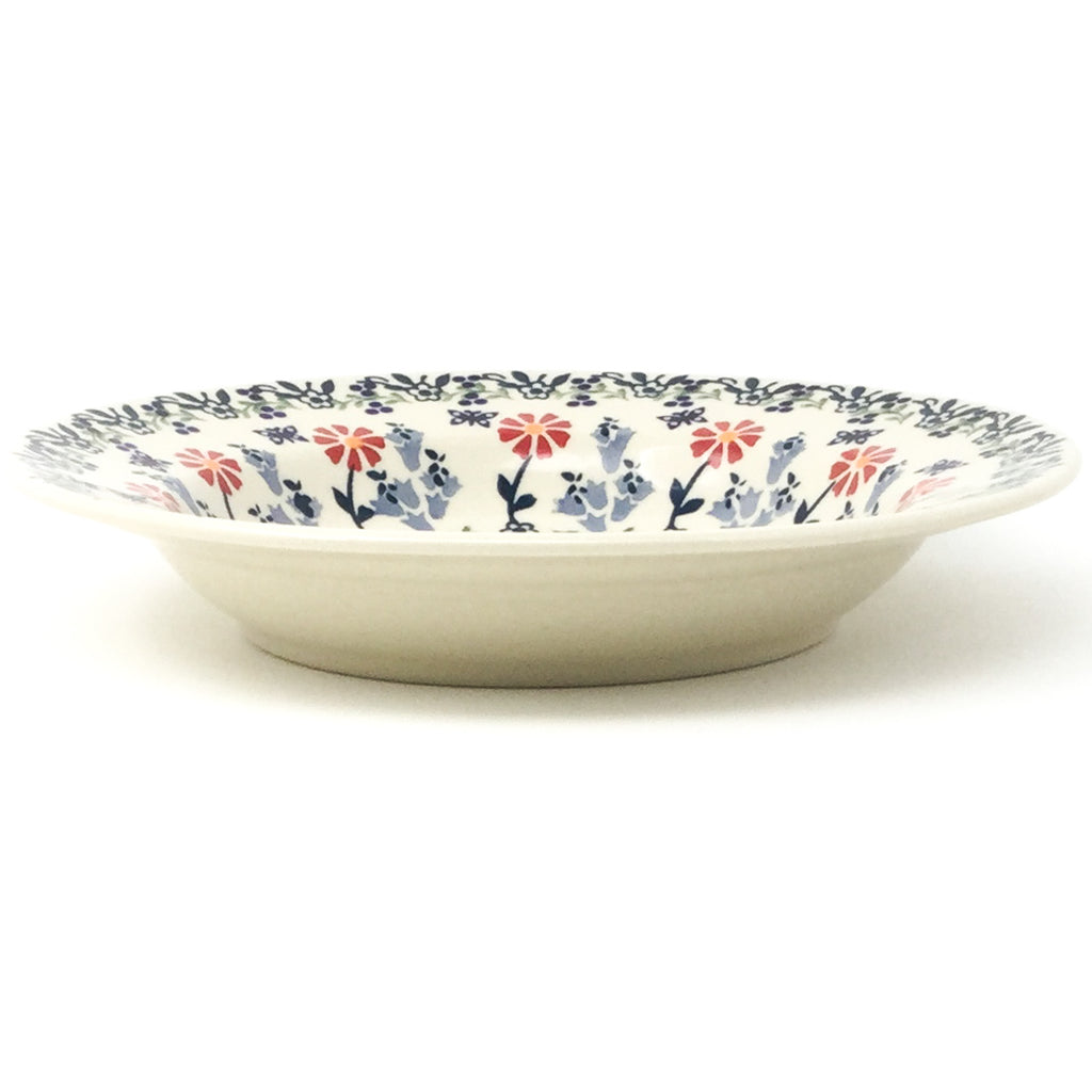 Soup Plate in Wavy Flowers