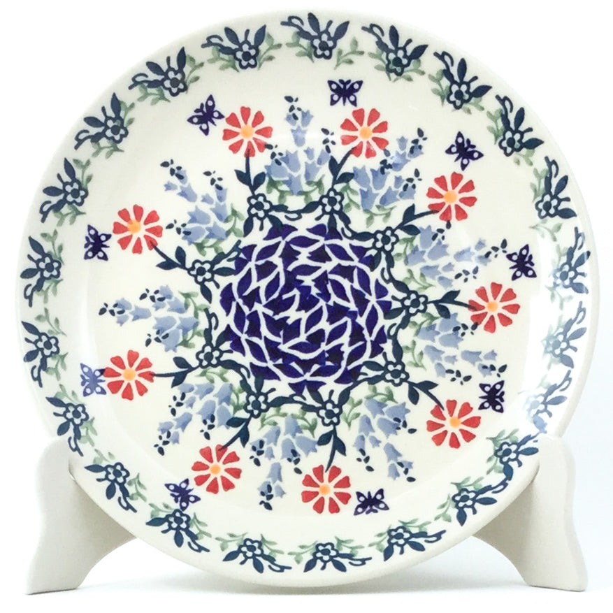 Luncheon Plate in Wavy Flowers
