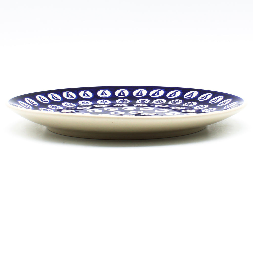 Luncheon Plate in Nautical Blue