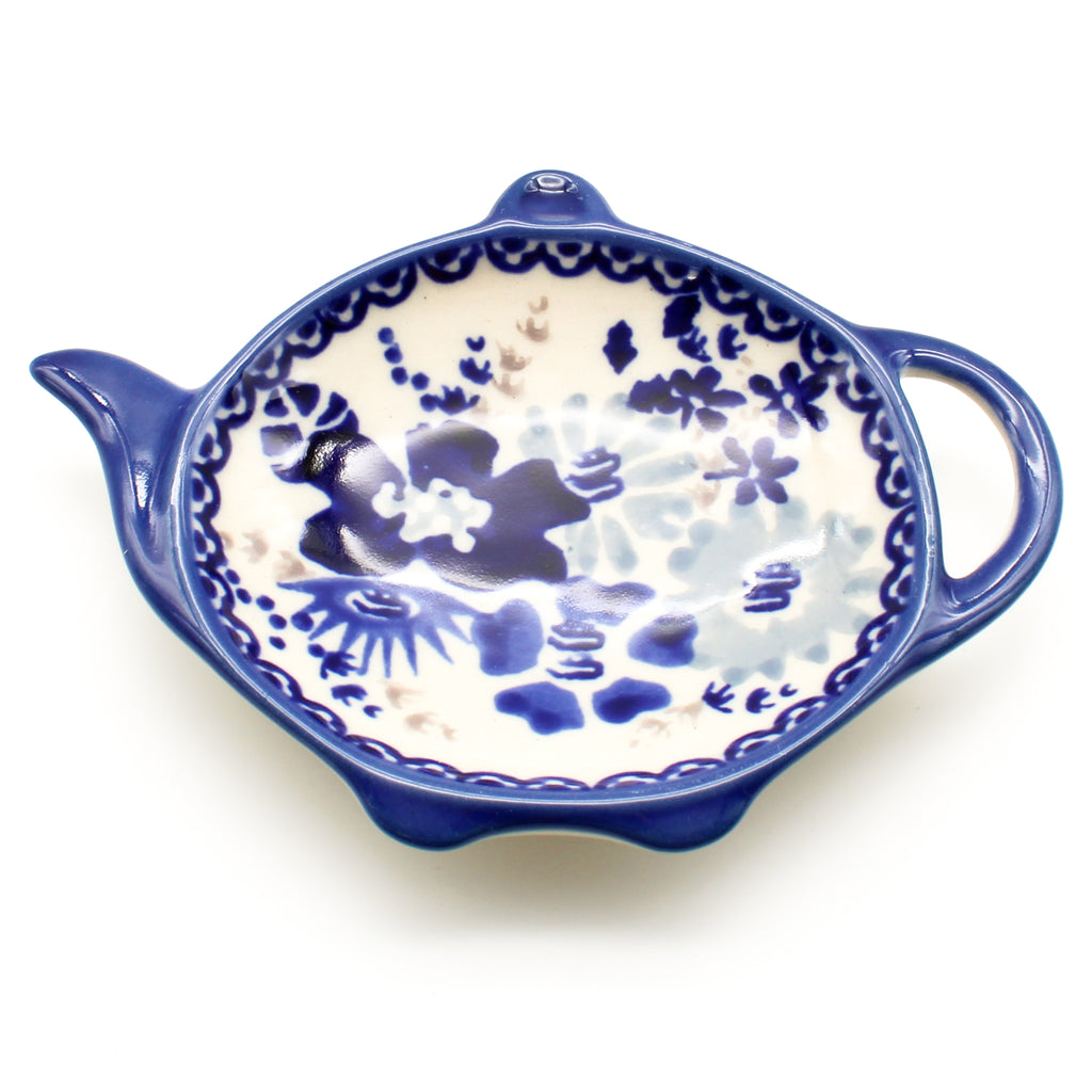 Teabag Dish in Stunning Blue