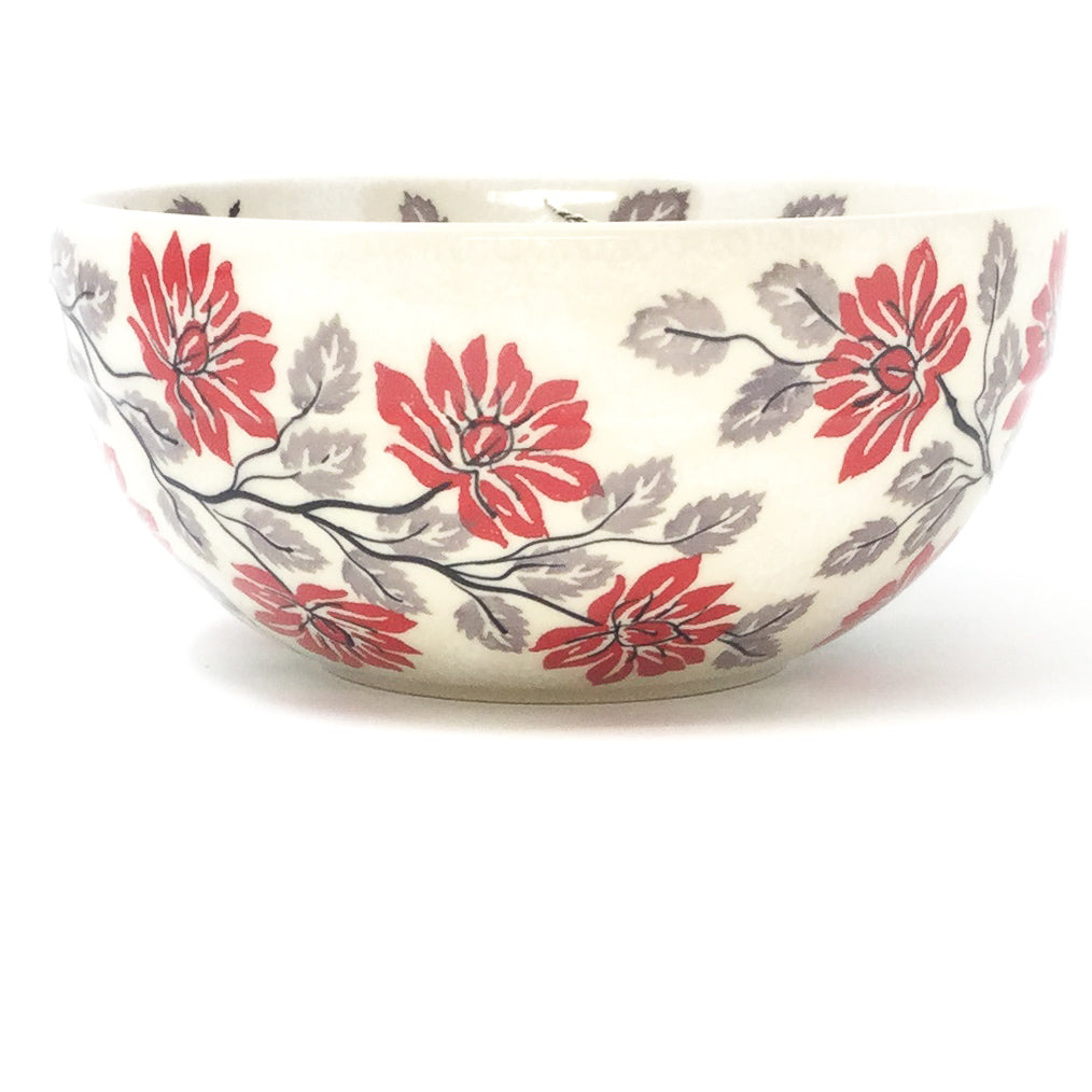 Soup Bowl 24 oz in Red & Gray