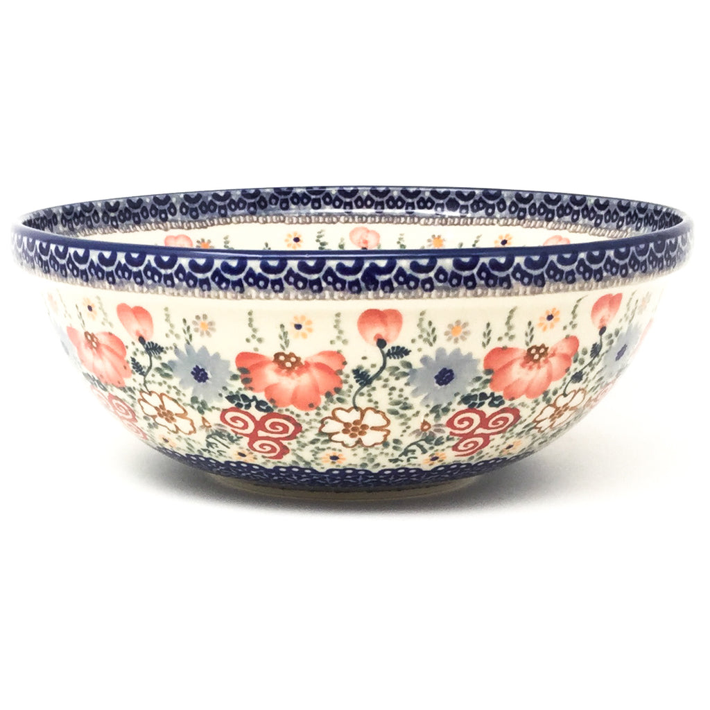 Round Bowl 64 oz in Perennial Garden