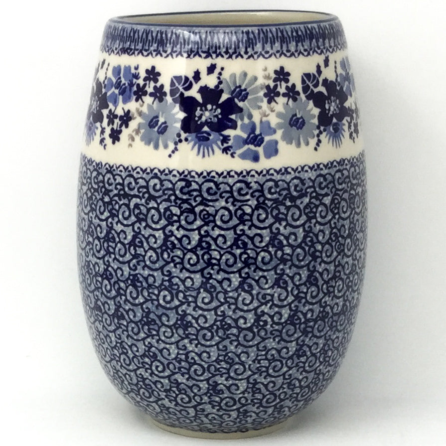 Bouquet Vase in Stunning Blue