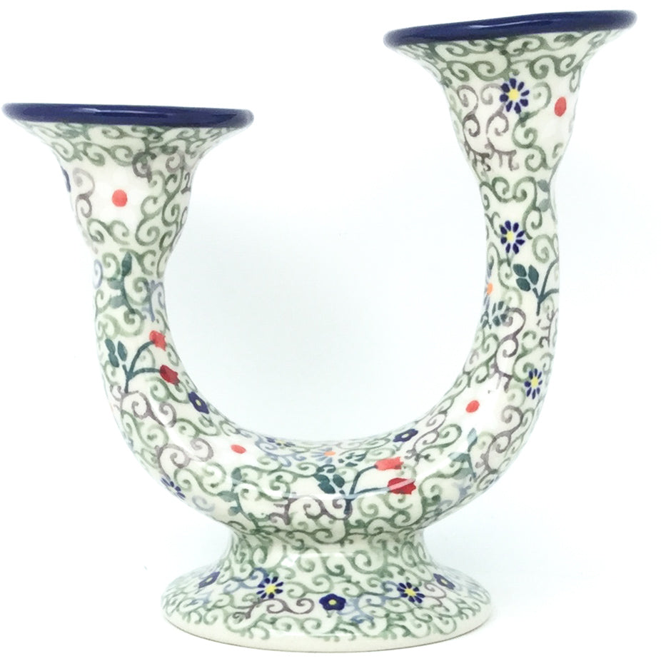 Double Candle Holder in Early Spring
