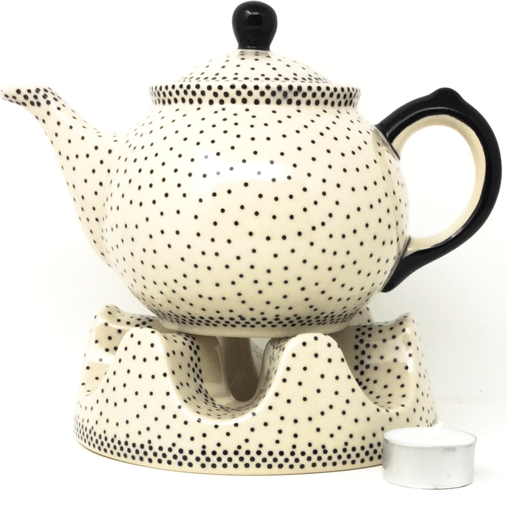 Morning Teapot 1 qt in Black Elegance