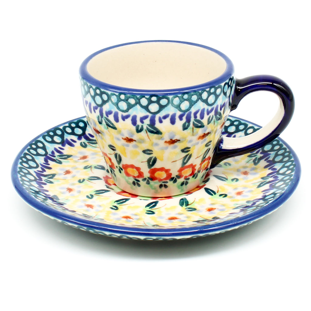 Espresso Cup w/Saucer 2 oz in Country Fall