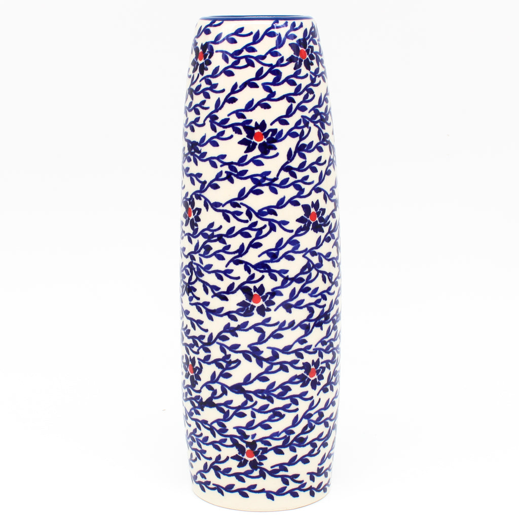 Simple Vase in Touch of Red