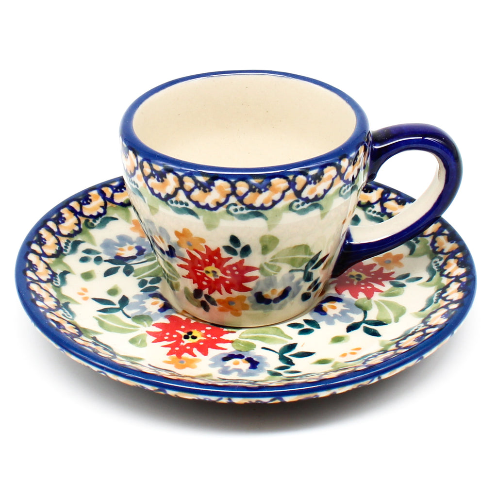 Espresso Cup w/Saucer 2 oz in Late Spring