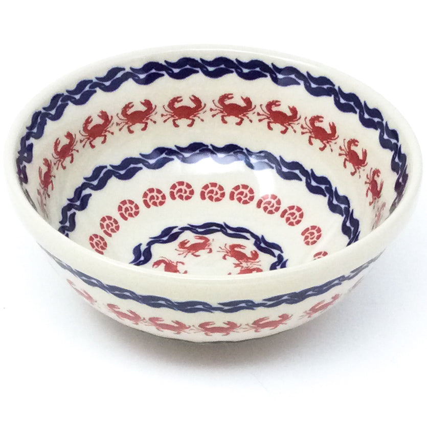 New Soup Bowl 20 oz in Red Crab