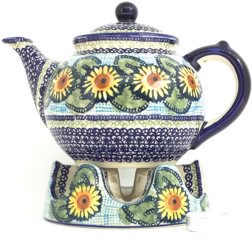 Afternoon Teapot 1.5 qt in Sunflowers