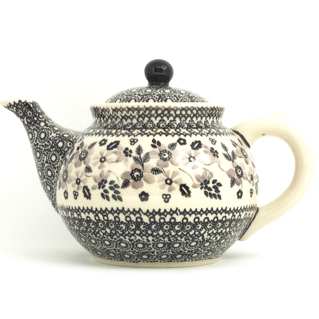 Afternoon Teapot 1.5 qt in Gray & Black