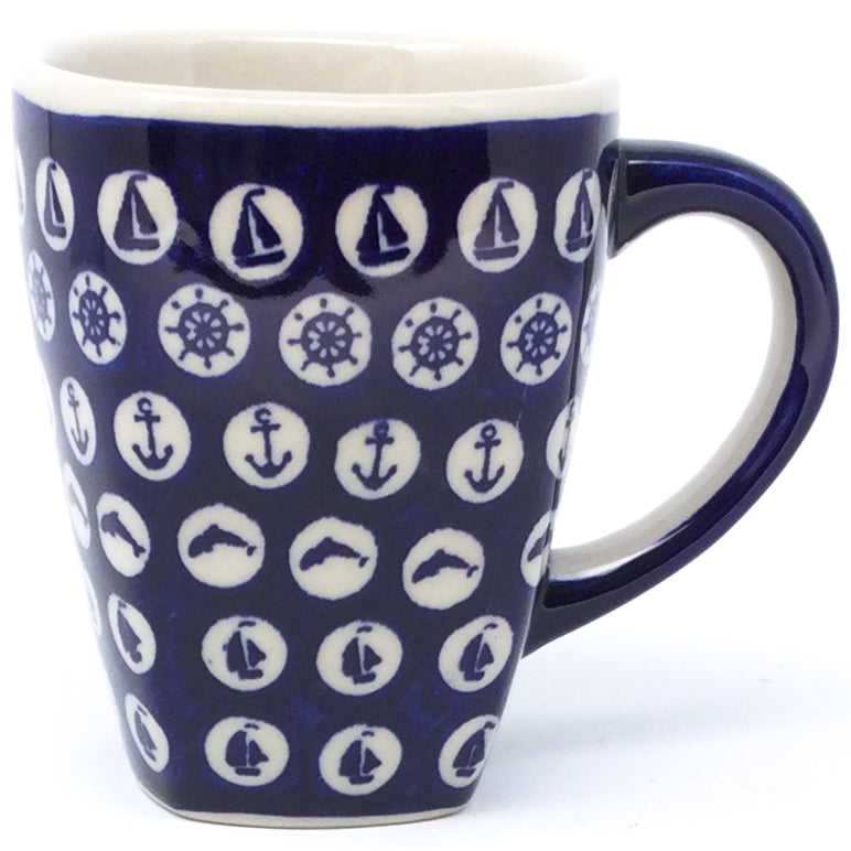 Square Cup 12 oz in Nautical Blue