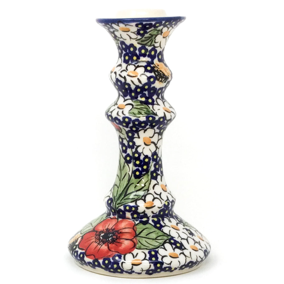 Tall Candle Holder in Endless Garden