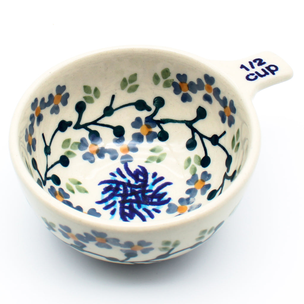 Measuring Cup- 1/2 Cup in Blue Meadow