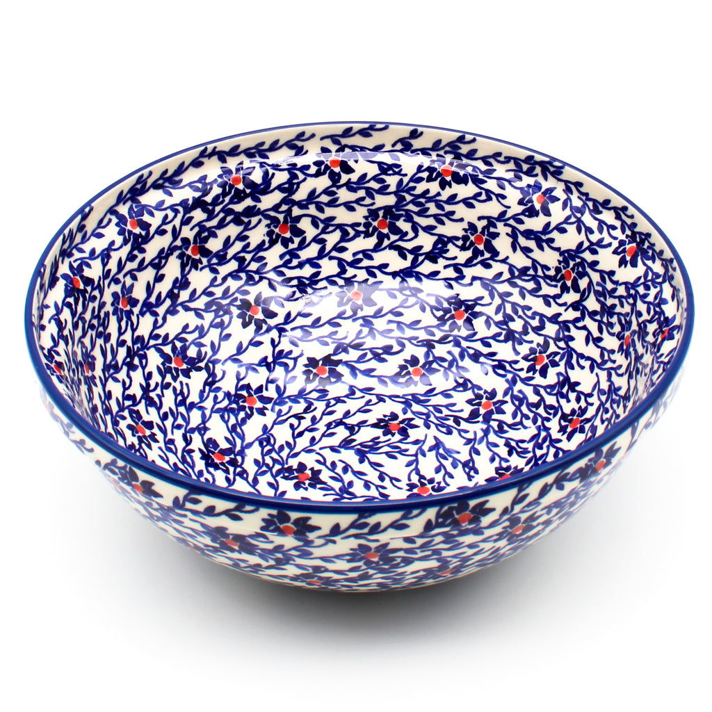 Round Bowl 64 oz in Touch of Red