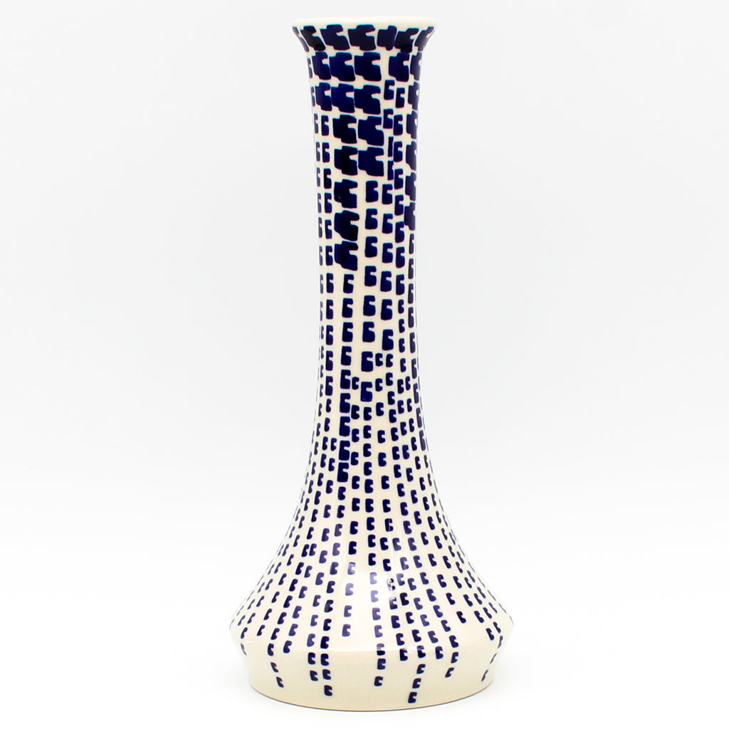 Bud Vase in Blue Rain