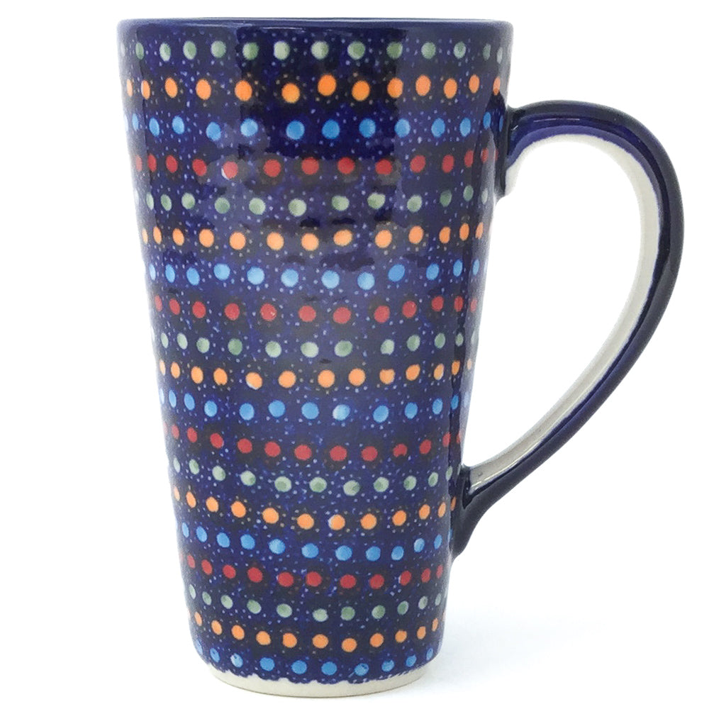 Tall Cup 12 oz in Multi-Colored Dots
