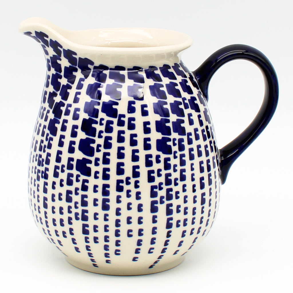 Pitcher 1 qt in Blue Rain