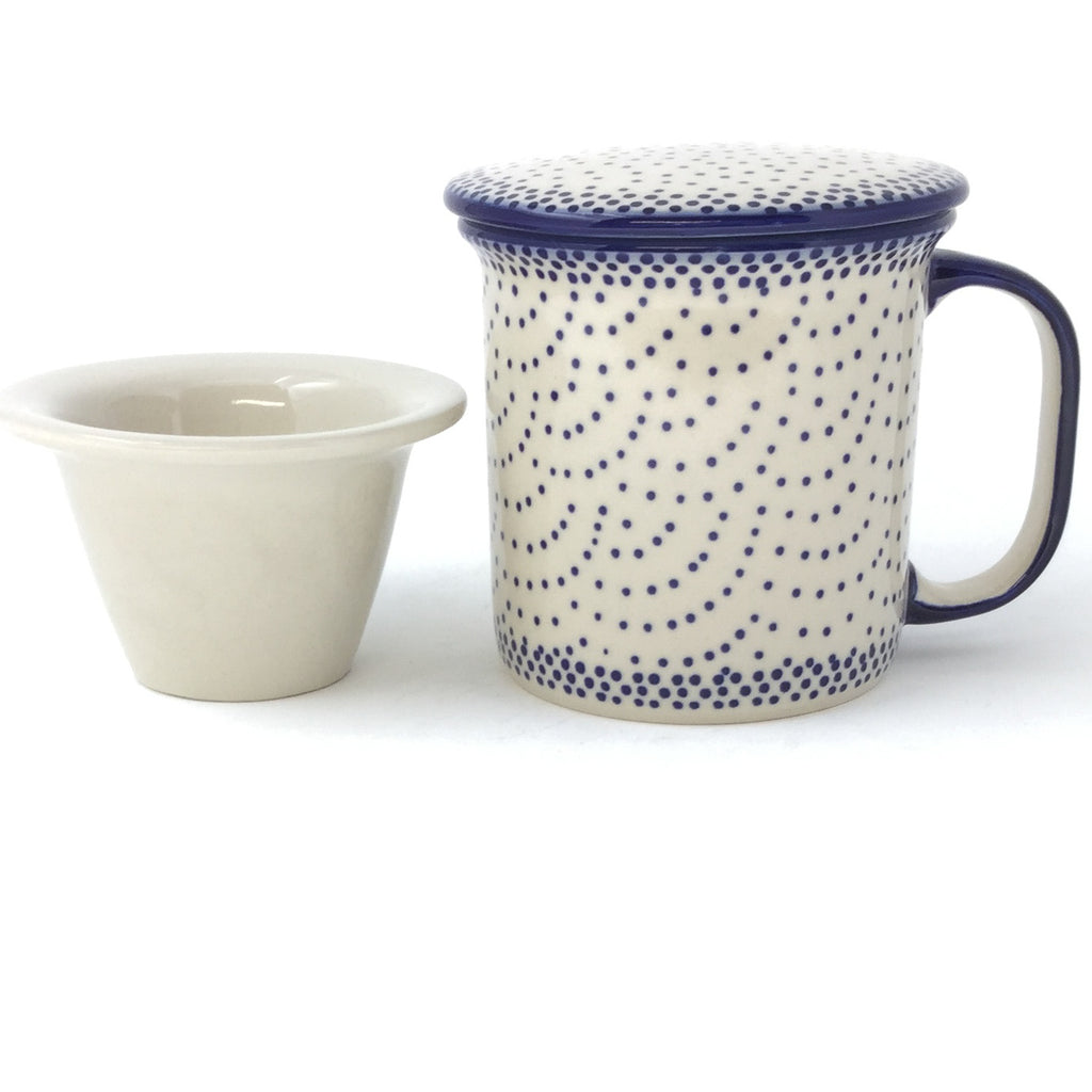 Straight Cup w/Infuser & Cover 12 oz in Simple Elegance