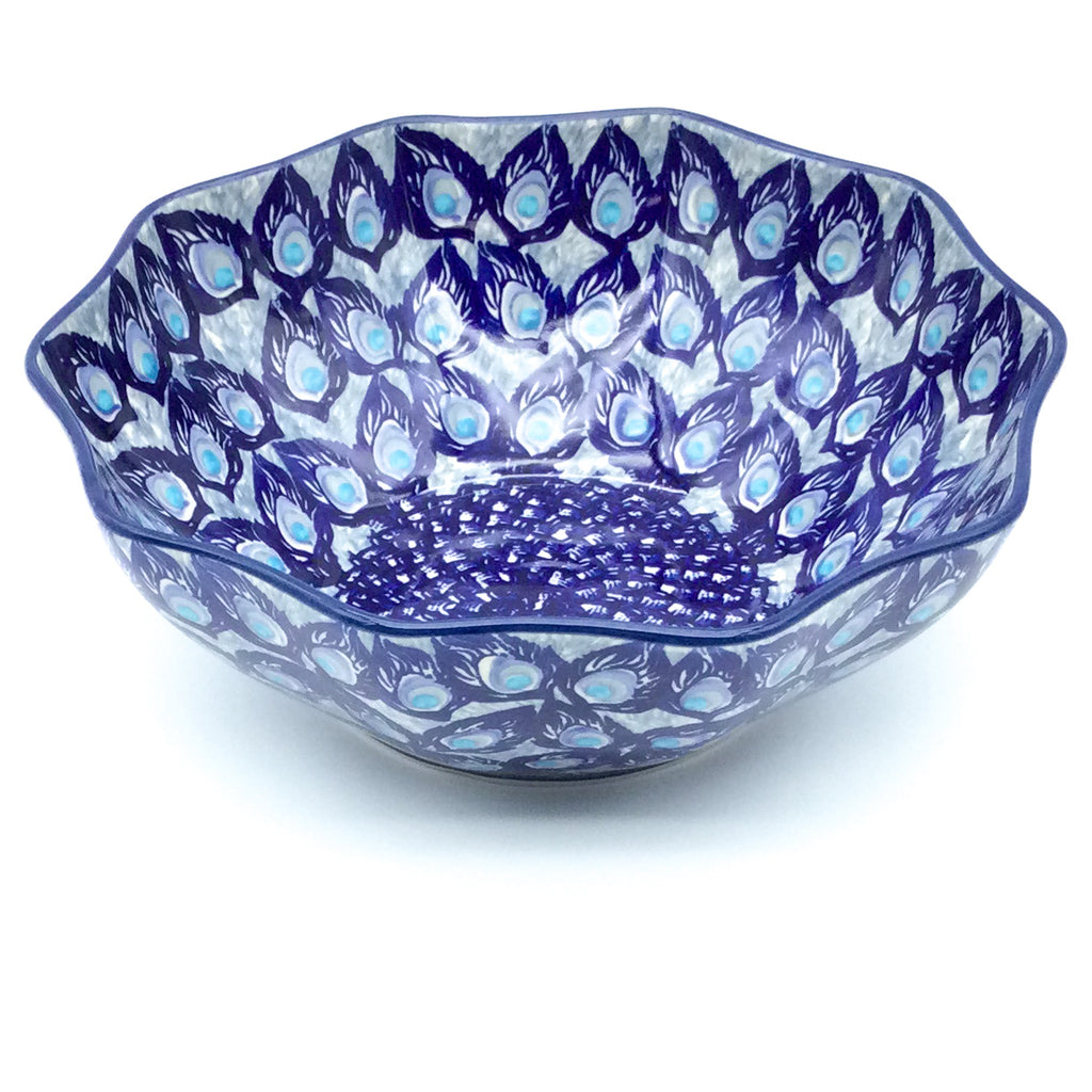 Md New Kitchen Bowl in Peacock Glory