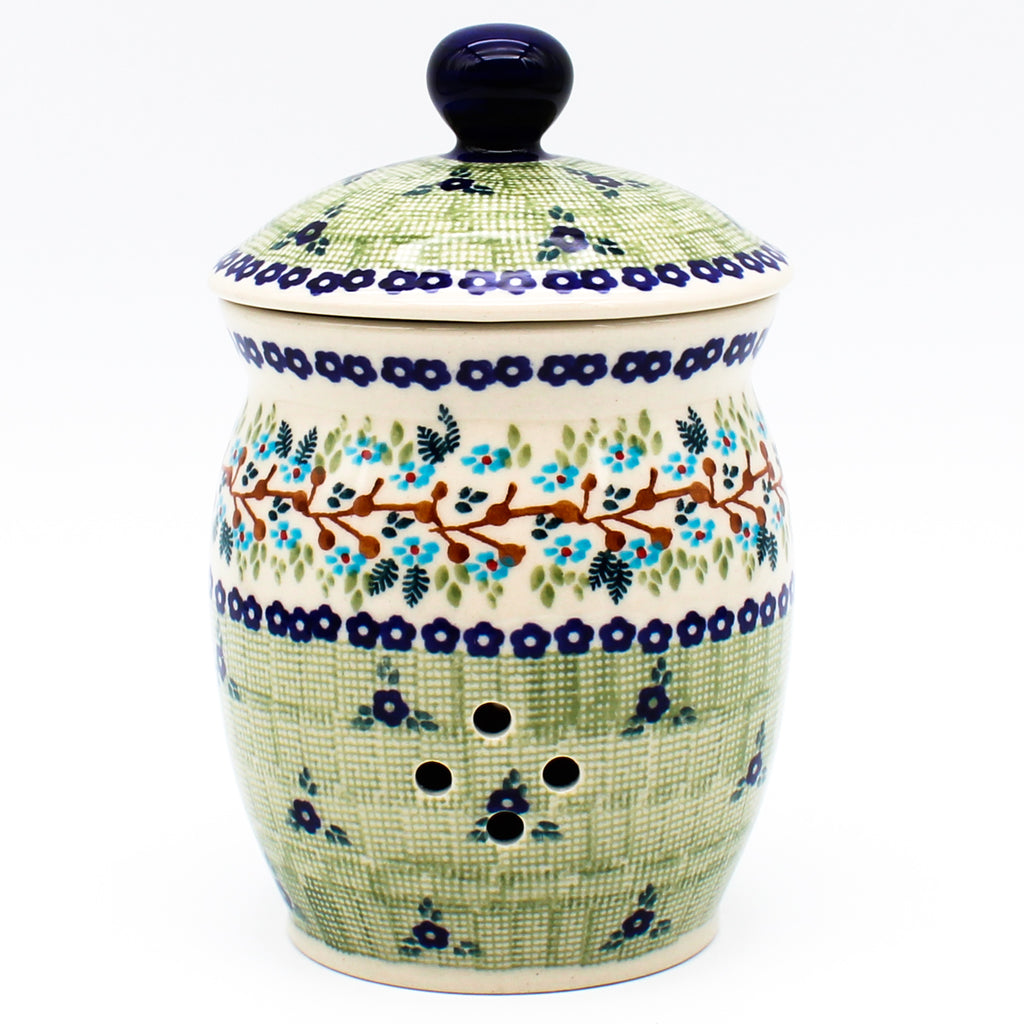 Garlic Keeper 1 qt in Spring Garden