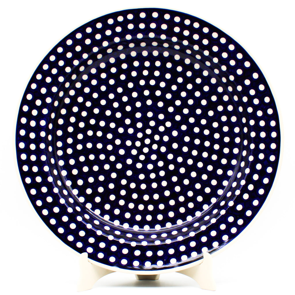 Family Antipasto Platter in White Polka-Dot