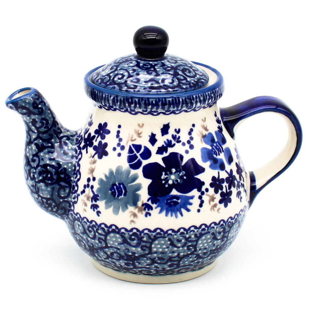 Night Time Teapot 12 oz in Stunning Blue