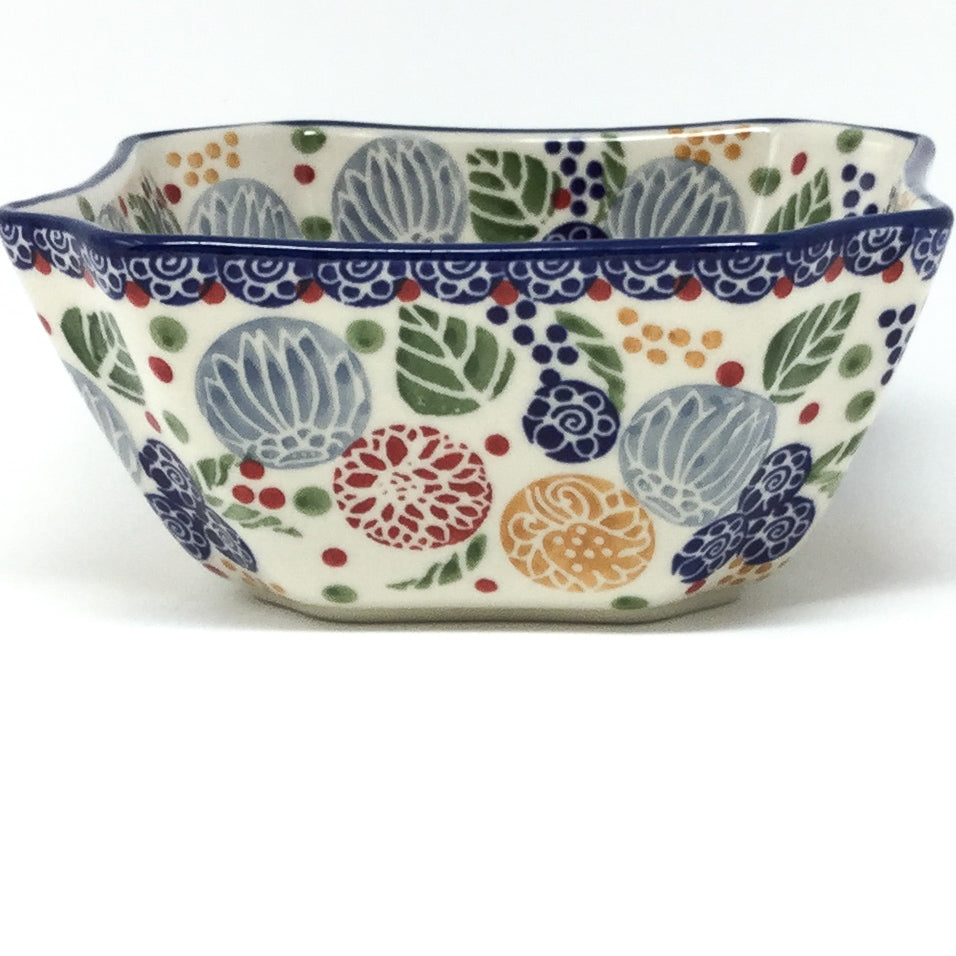 Square Soup Bowl 16 oz in Modern Berries