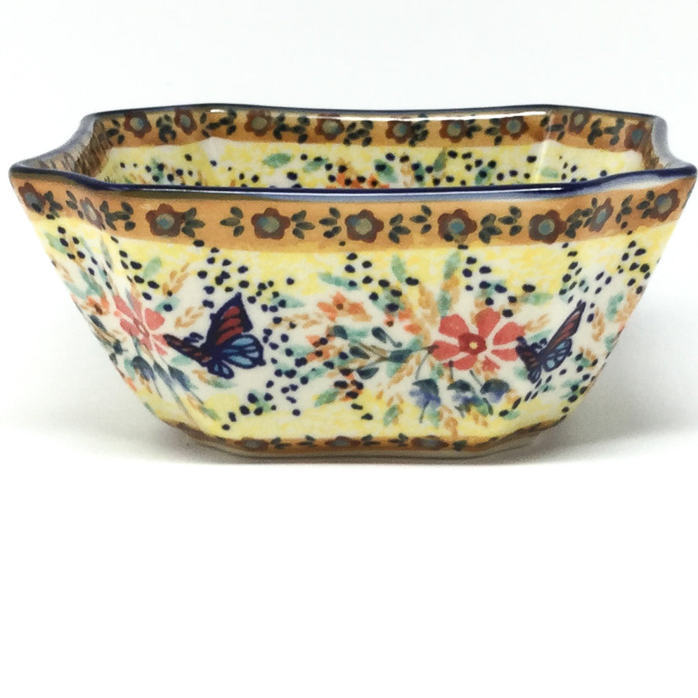 Square Soup Bowl 16 oz in Butterfly Meadow