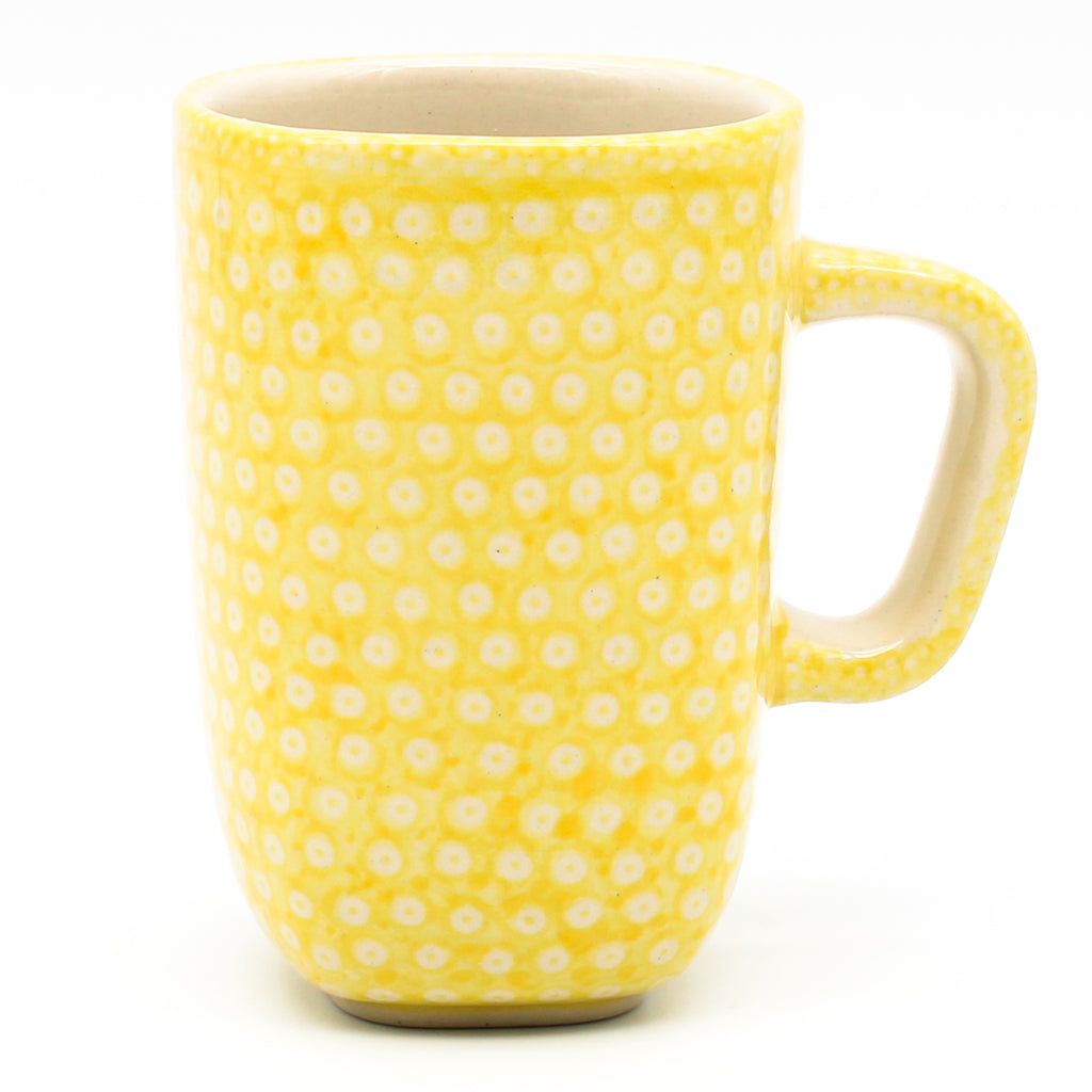 Green Tea Cup 10.5 oz in Yellow Elegance