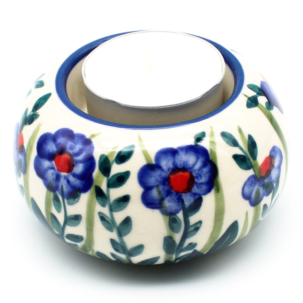 Votive Candle Holder in Gil's Blue