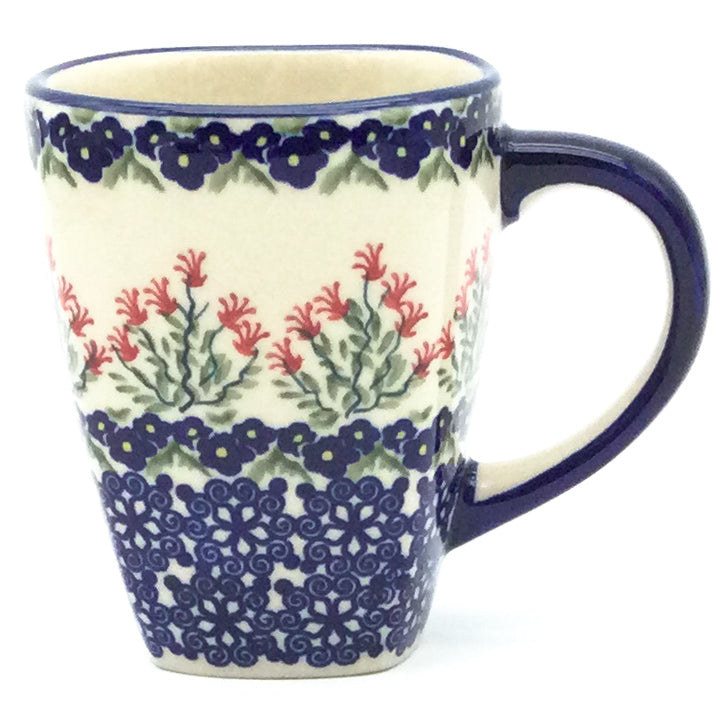 Square Cup 12 oz in Field of Flowers