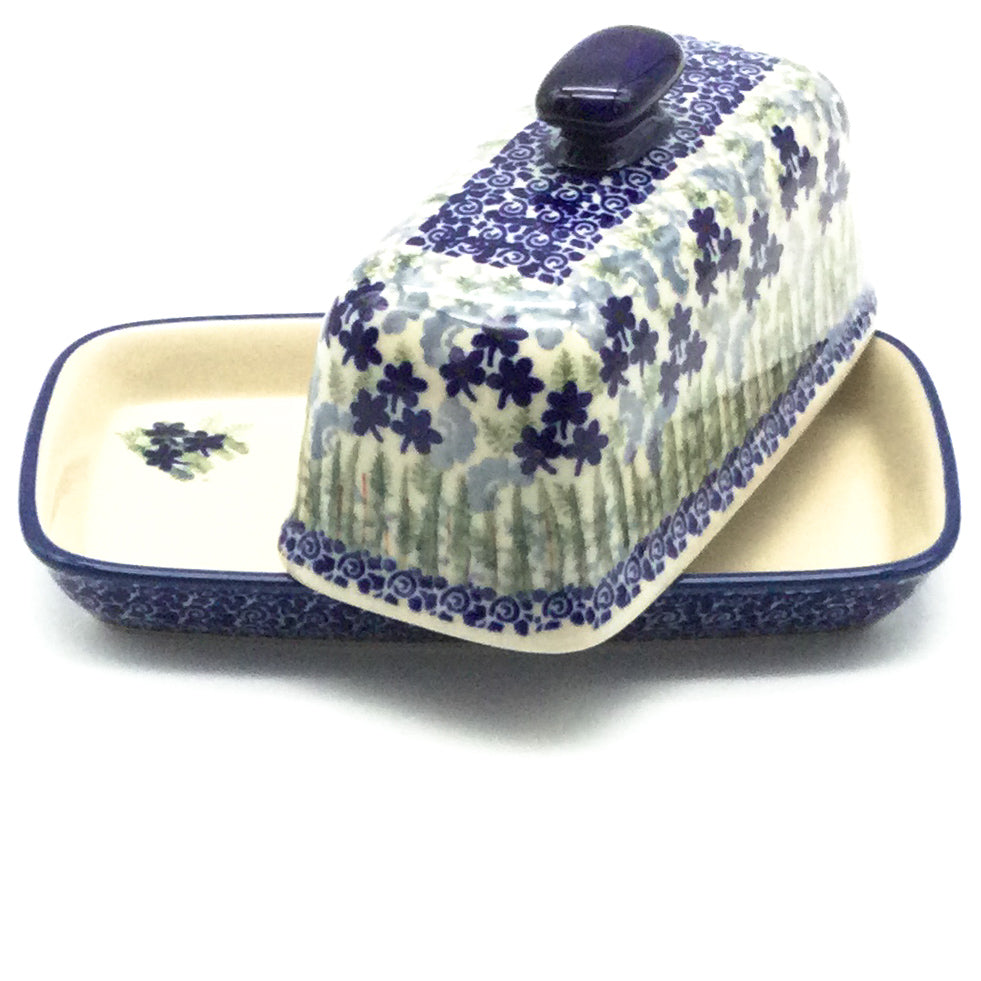 Butter Dish in Alpine Blue