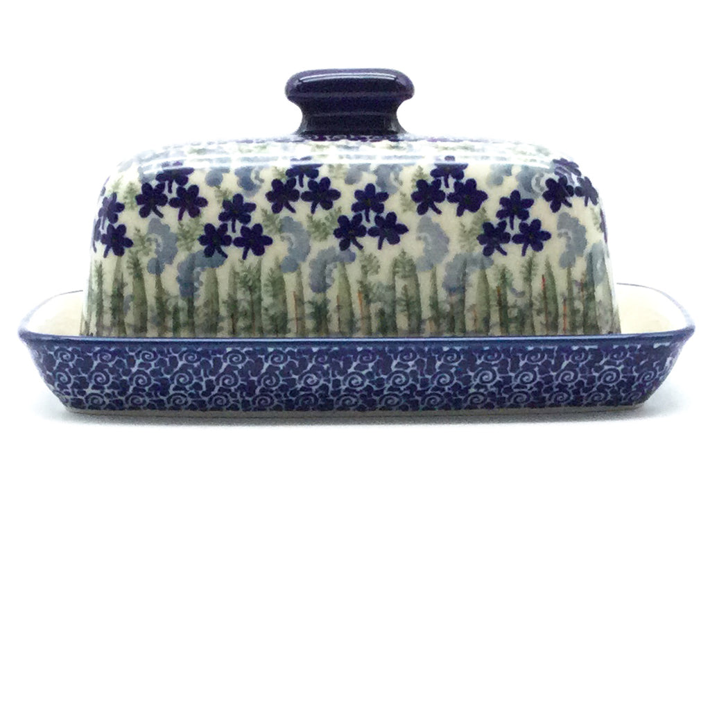 Butter Dish in Alpine Blue