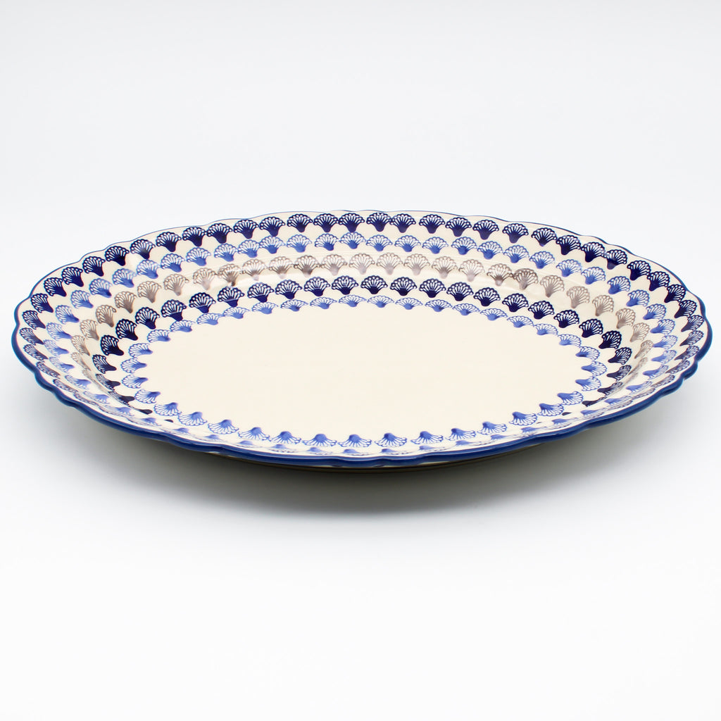 Oval Basia Platter in Seashells