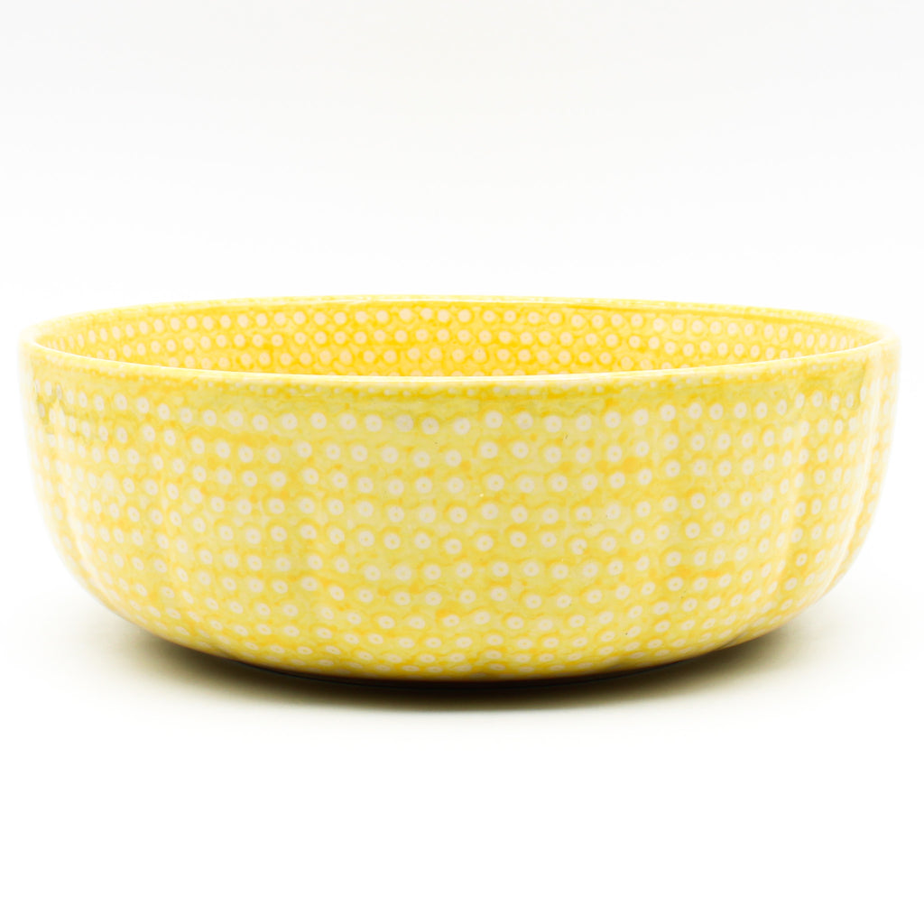 Family Shallow Bowl in Yellow Elegance