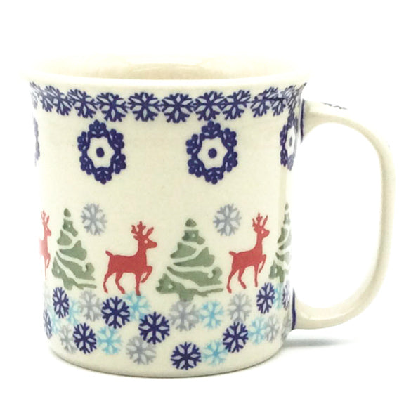 Straight Cup 12 oz in Winter Reindeer
