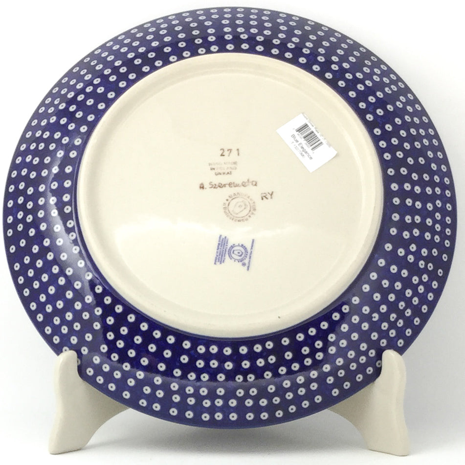 Dinner Plate 10" in Blue Elegance