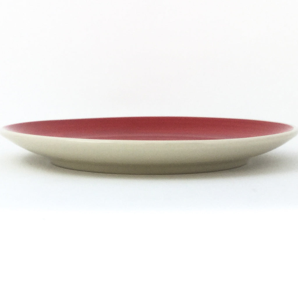 Luncheon Plate in Red Rose