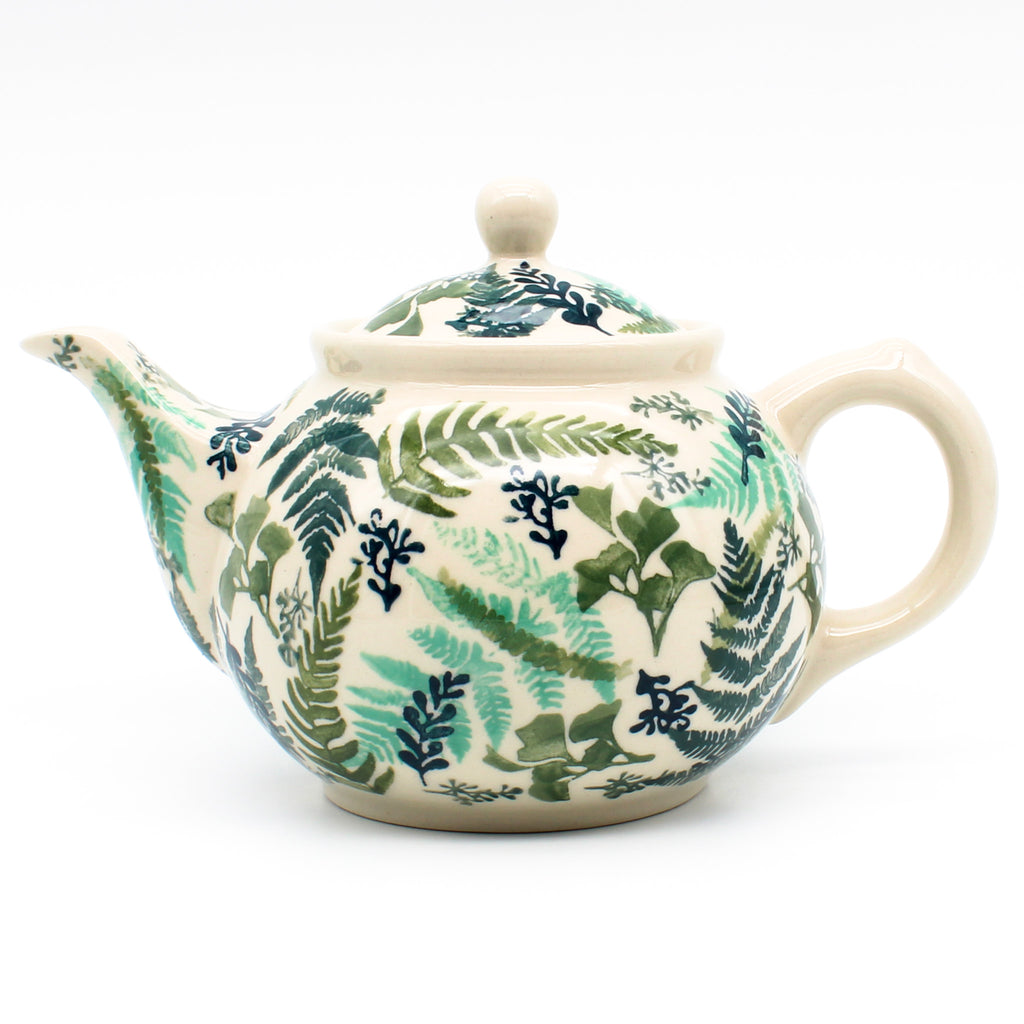 Morning Teapot 1 qt in Ferns