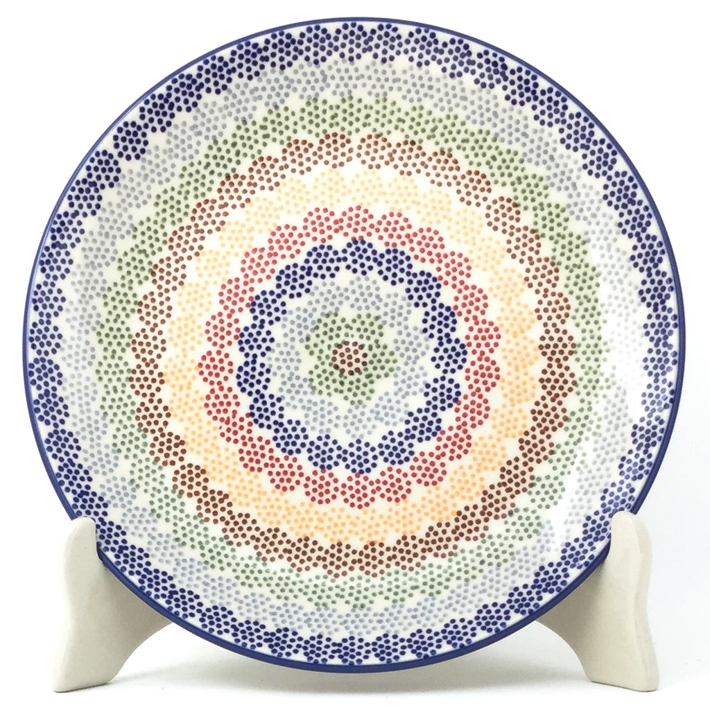 Luncheon Plate in Modern Dots