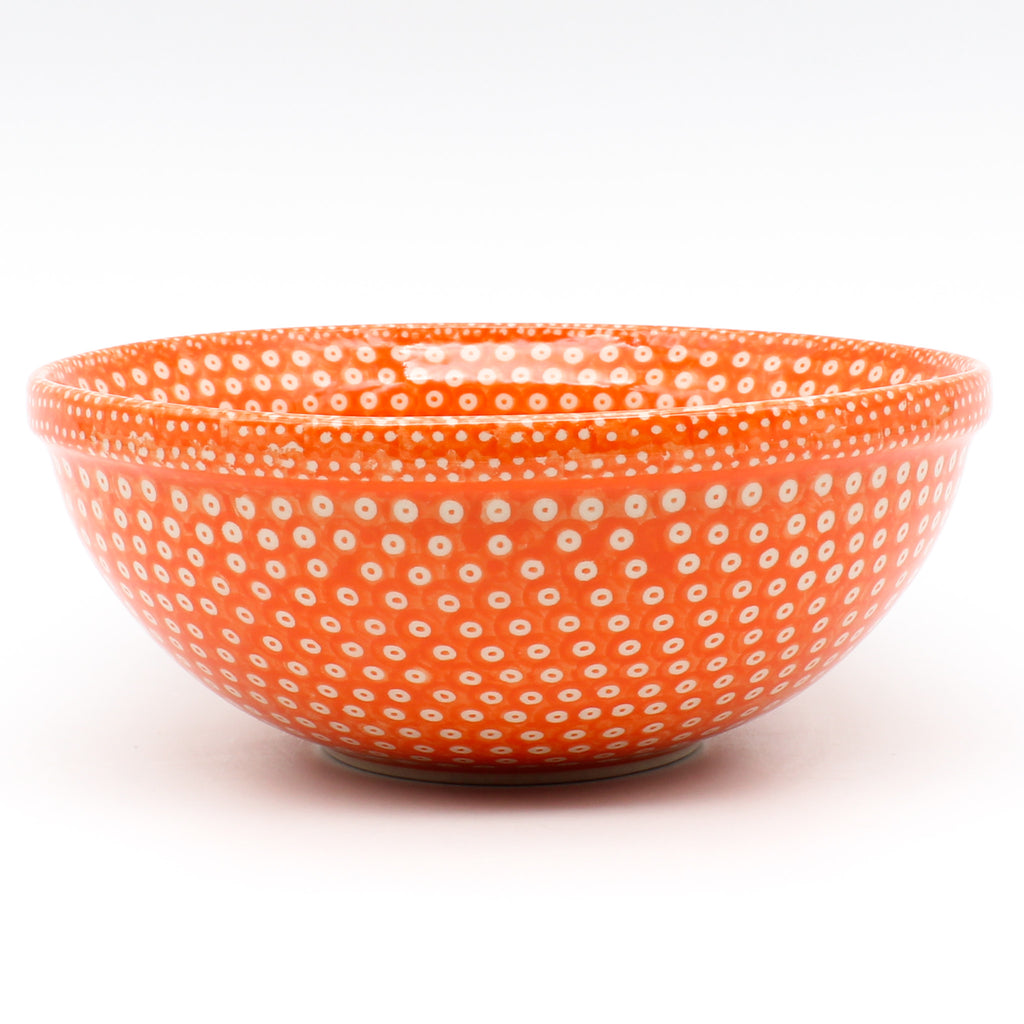 Round Bowl 32 oz in Orange Elegance