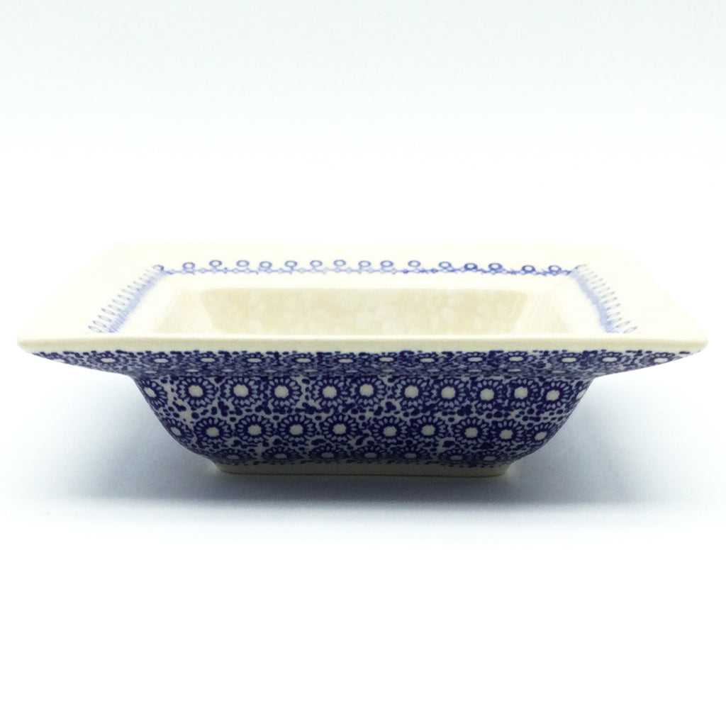 Square Soup Plate in Delicate Blue