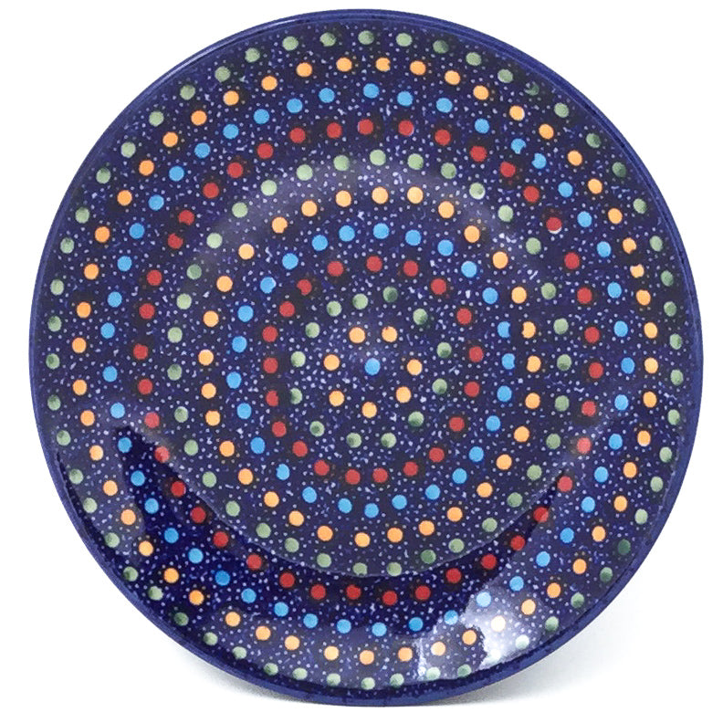 Bread & Butter Plate in Multi-Colored Dots