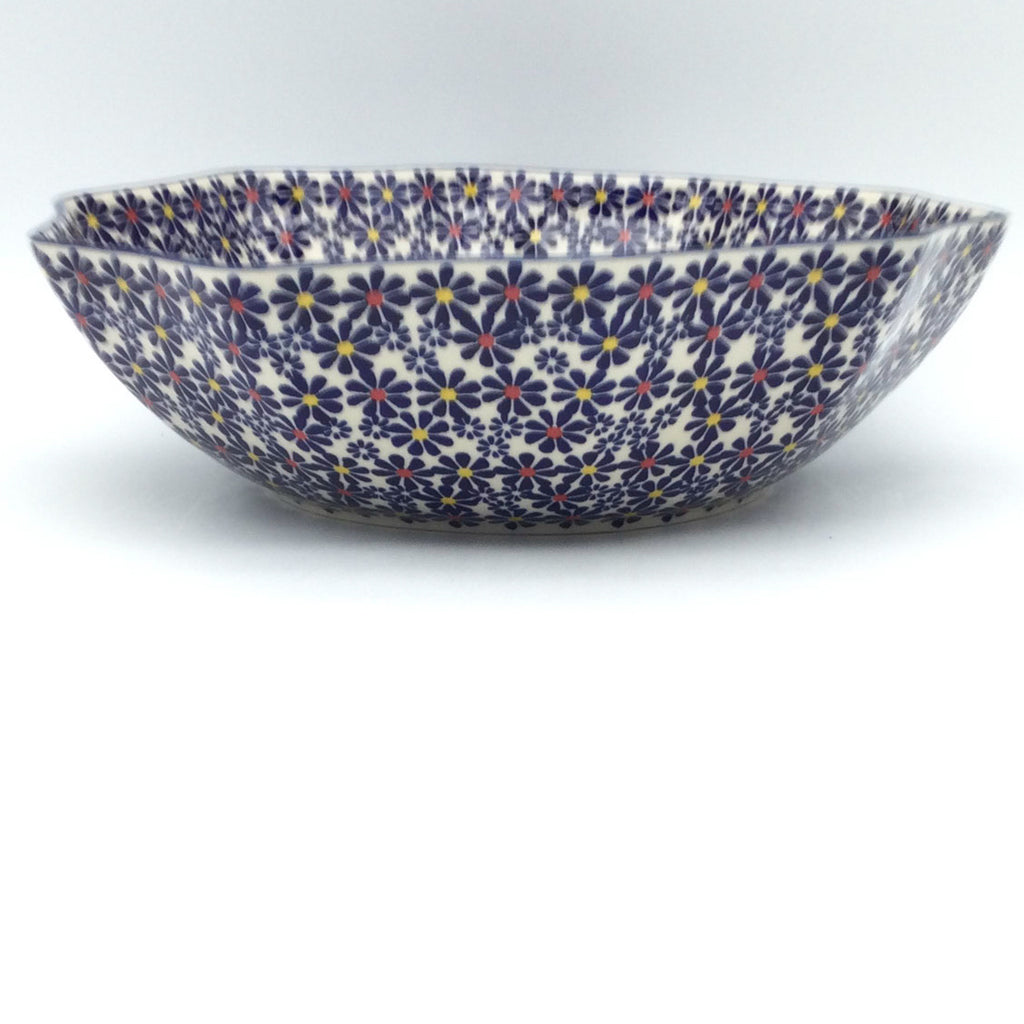 Lg New Kitchen Bowl in Flowers on White