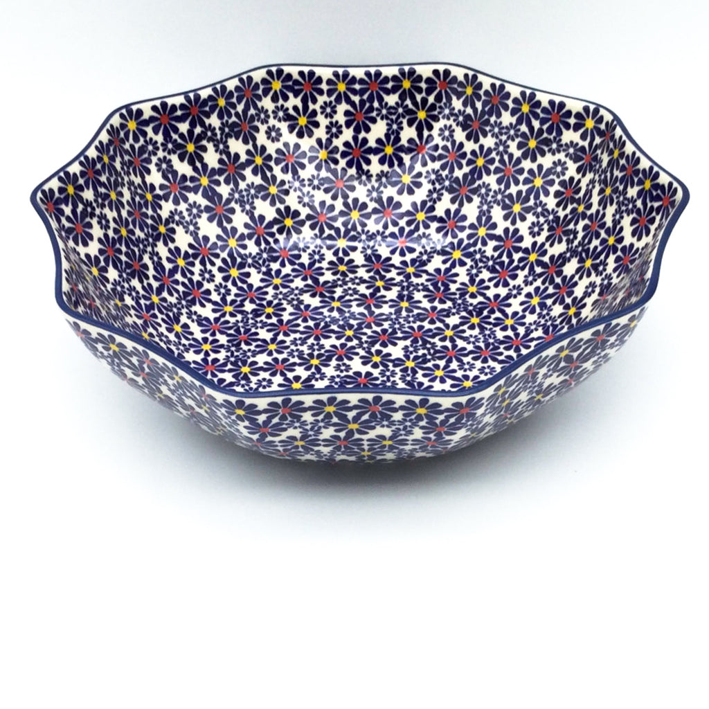 Lg New Kitchen Bowl in Flowers on White