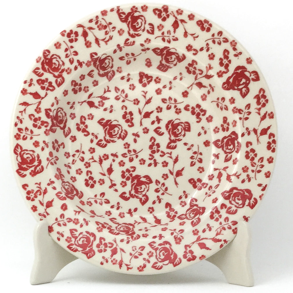 Soup Plate in Antique Red