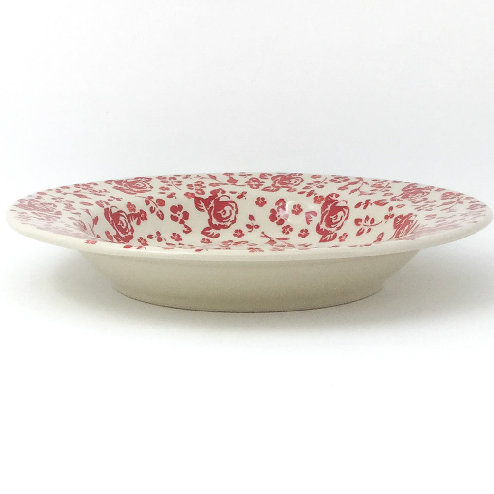 Soup Plate in Antique Red