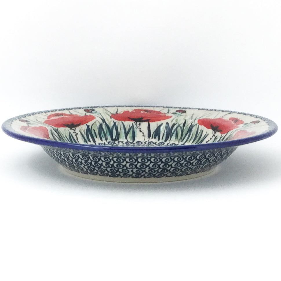 Soup Plate in Polish Poppy